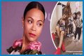 Fans Slam Zoe Saldana's Husband for Dressing like a Woman in Fishnet Tights on His 42nd B-Day