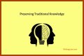 Traditional knowledge